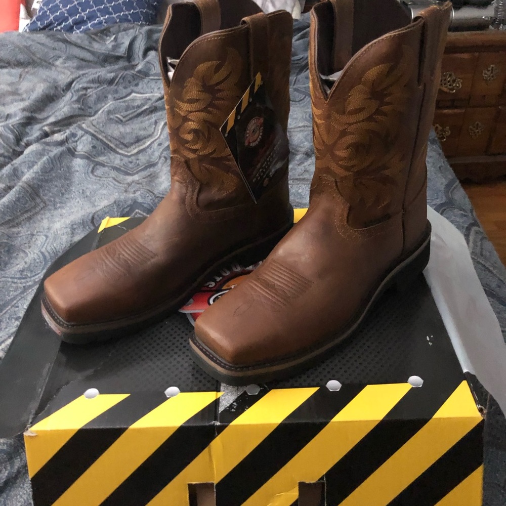 NIB Justin Comp toe men’s Sz 12D boots!